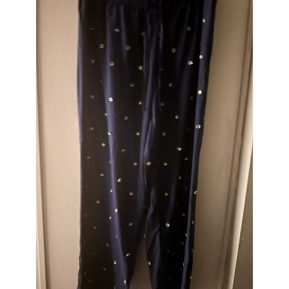Hill House Jewel Jammie Pant‎ in Navy/White  Multi SIZE M